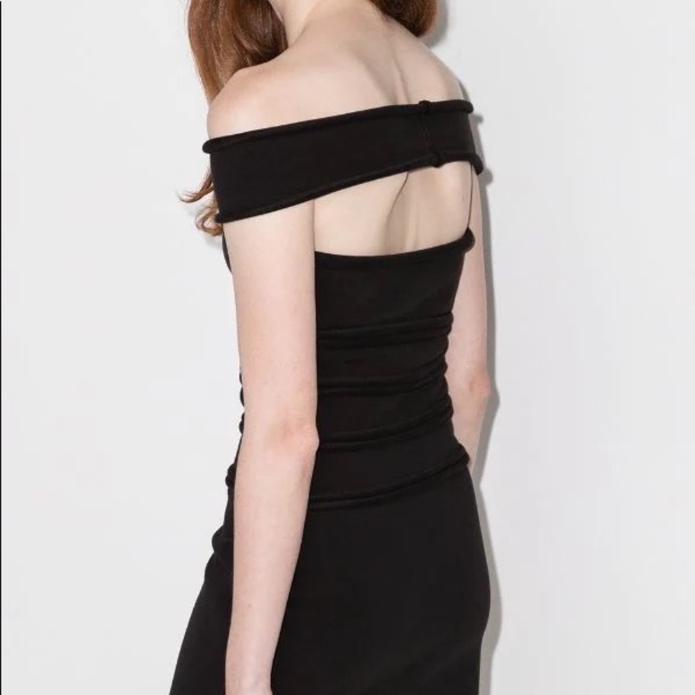 NWT Alexander Wang Off-The-Shoulder Mini-Dress